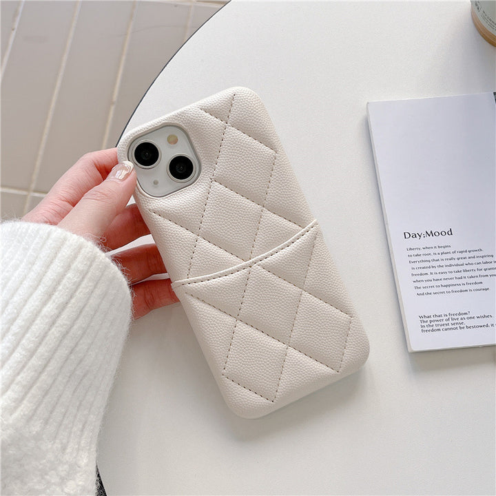 Classic Style Three-dimensional Rhombus Phone Case