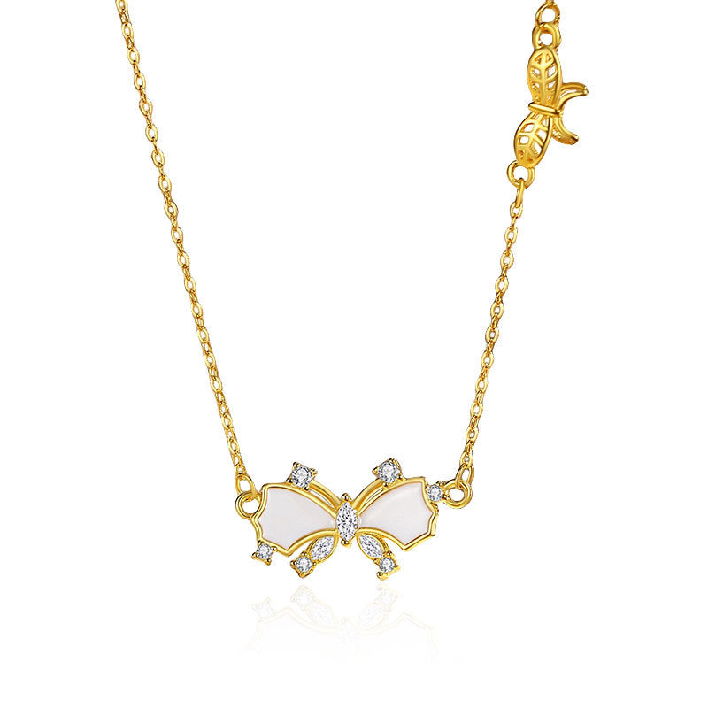 S925 Collier Silver Fantasy Butterfly