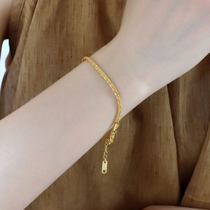 Conception de niche de bracelet simple et exquise pour femmes