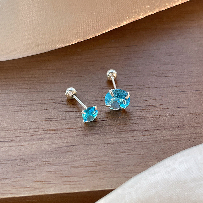 Super Zircon Thread Ear Bone Stud