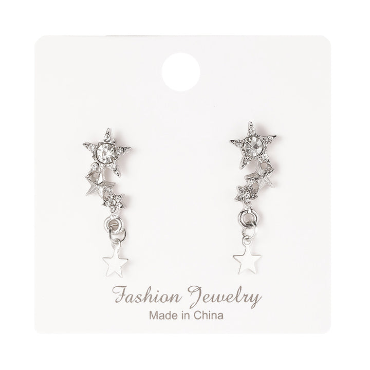 Simple And Exquisite Star Ear Studs Female Niche