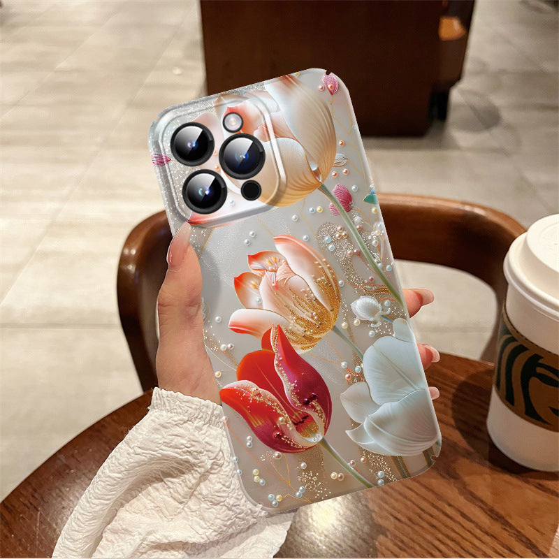 Pearl Flower Phone Case Protective Case
