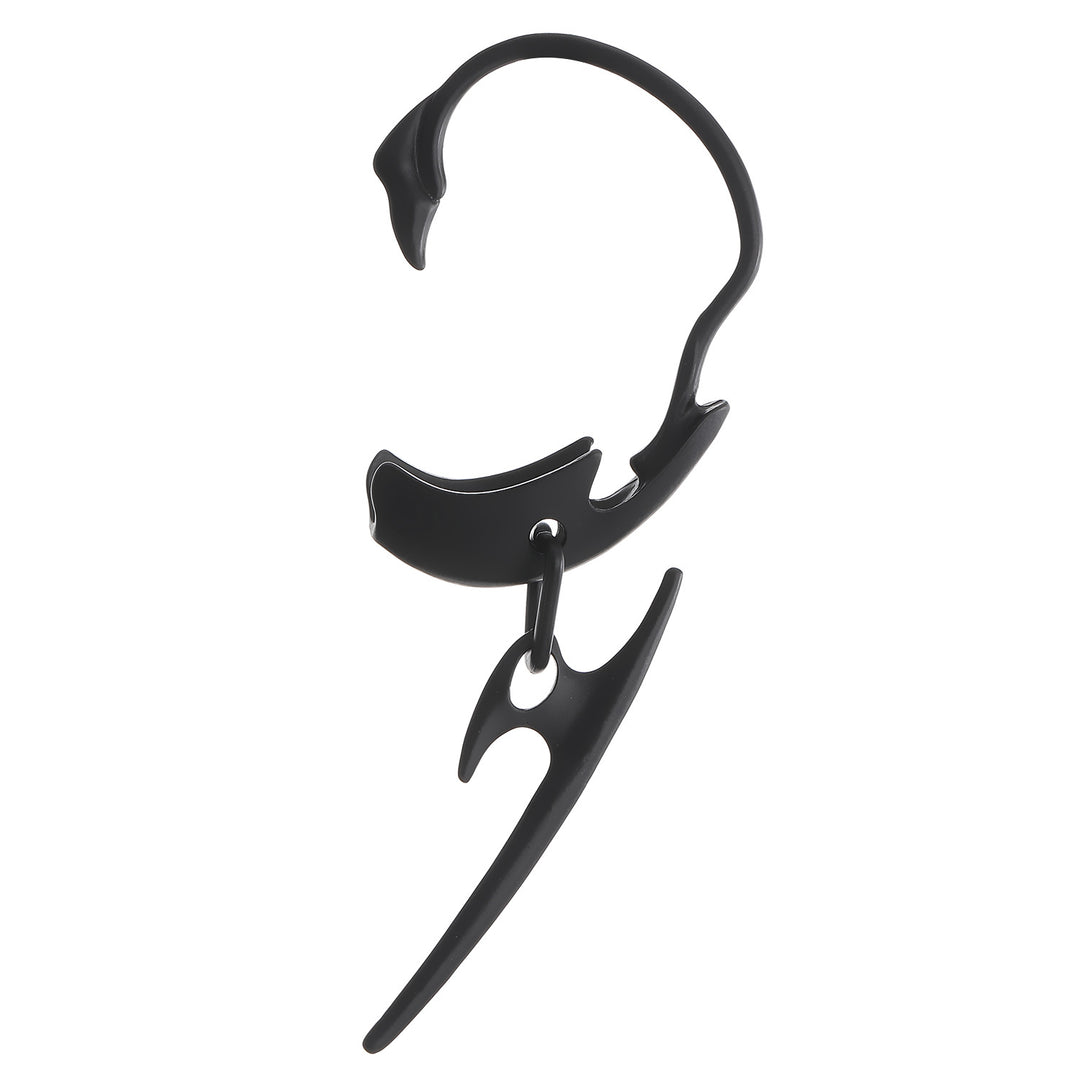 Non-piercing Ear Clip Men's And Women's Metallic Ear Screen Clip