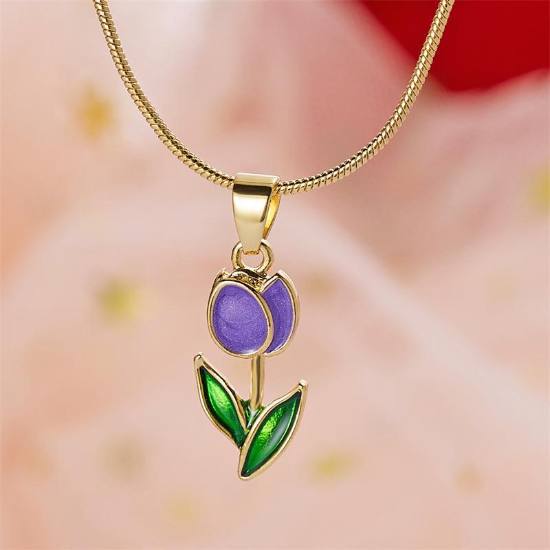 Романтический цветочный браслет для модного ожерелья