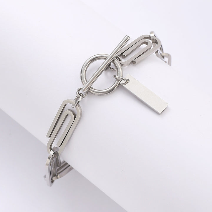 Clip Bracelet Men's Fashion Simple And Adjustable