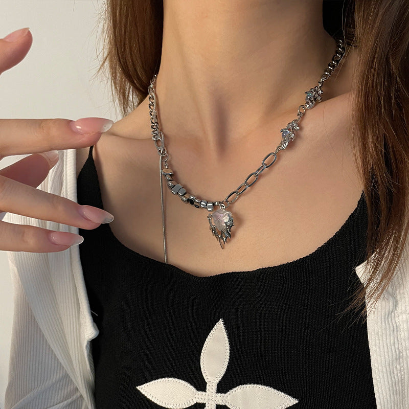 Sweet Cool Personality Liquid Lava Necklace