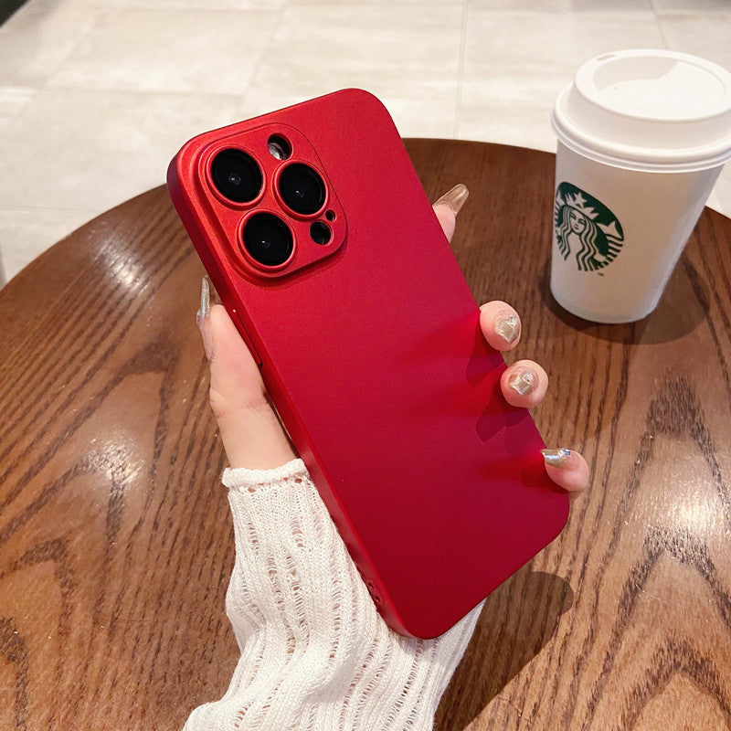 Ultra-thin Frosted Pc Phone Case All-inclusive Lens