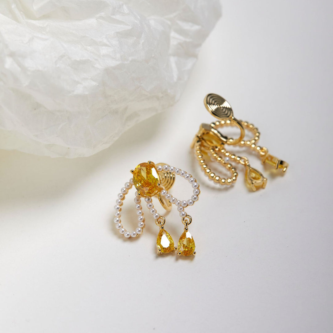 Design per interessi speciali per le orecchie di perle di perle