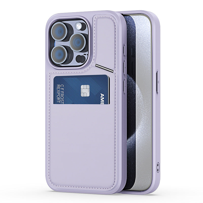 Applicable To IPhone15 Multi-functional Phone Case Three-in-one