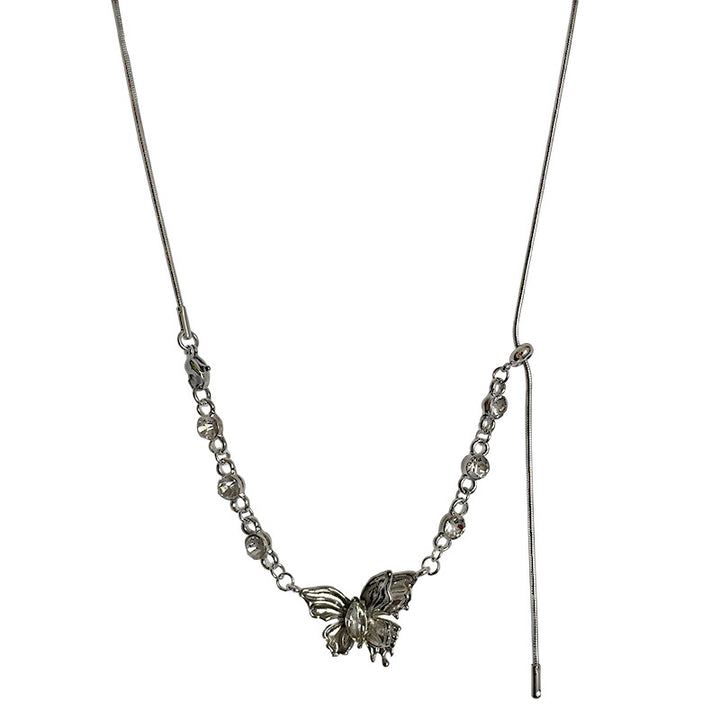 Butterfly Collier de trasse de diamant brillant