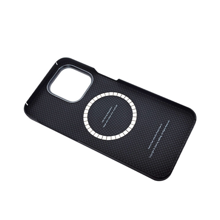 Magnetic Carbon Fiber Phone Shell Protective Sleeve