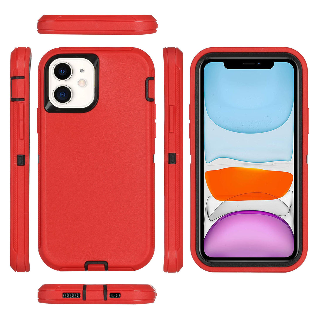 All-inclusive Drop-resistant Three-in-one Hard Case Phone Case