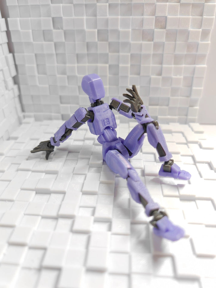 Robot mobile multi-articulé Robot 2.0 Modèle de mannequin imprimé Modèle de mannequin