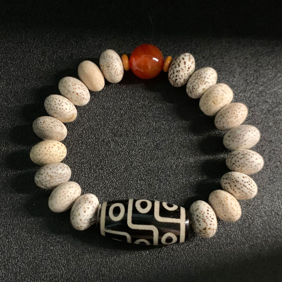 Xingyue Bodhi Tíbet Beads Agate Pulsera macho