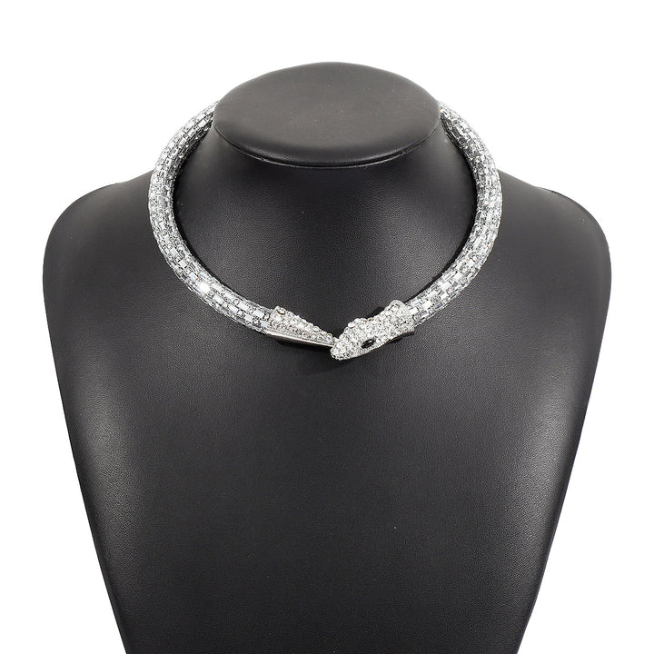 Splendid Diamond Snake-shaped Fashion Bracelet Creative