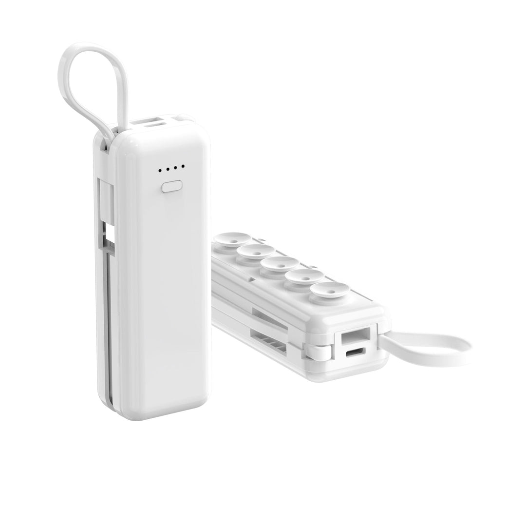 Capsule Power Bank with câble sous-tasse mobile
