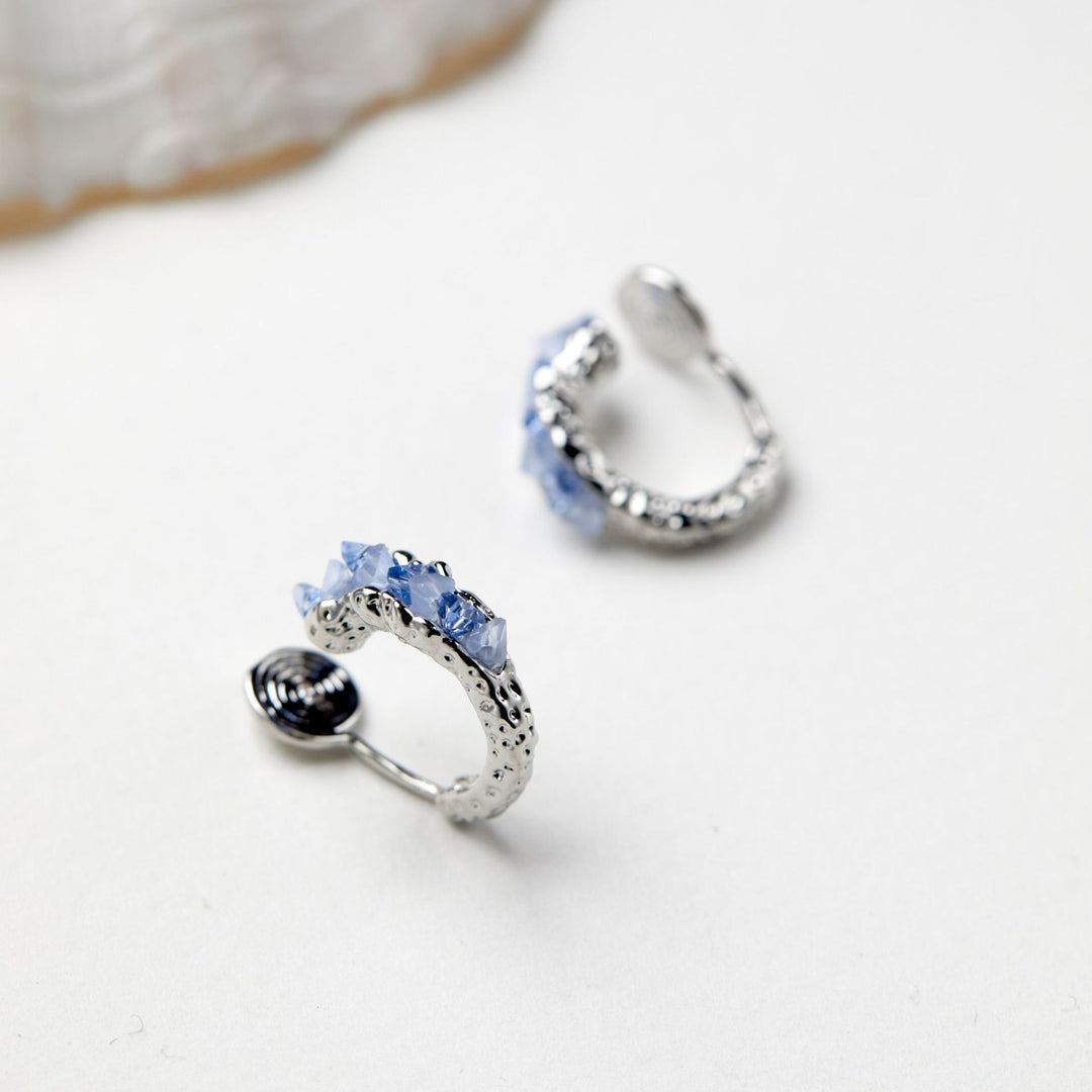 Irregular Crystal Female Minority Design Earrings