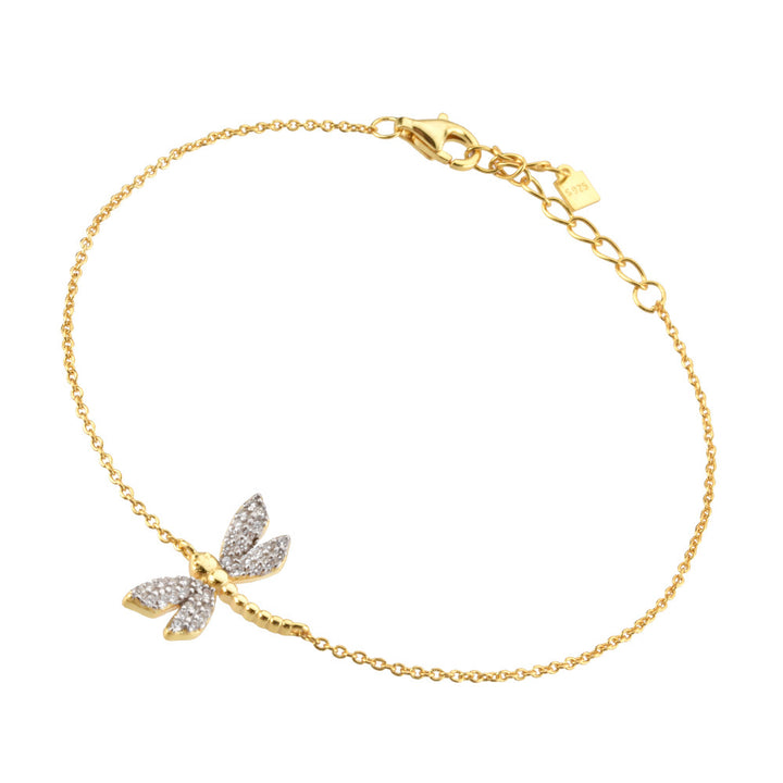 S925 Sterling Silver Bee Butterfly armband