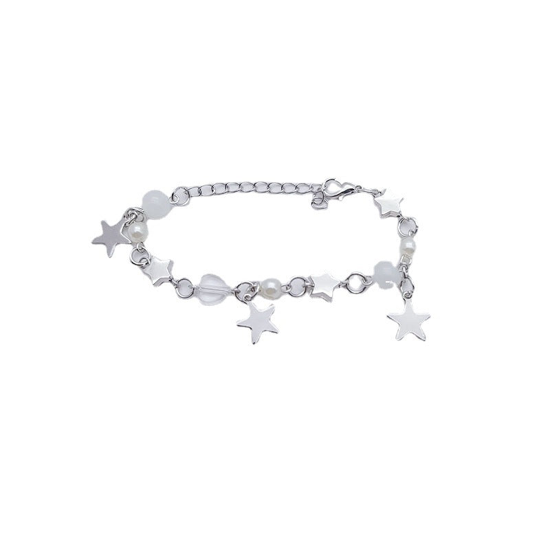 Bracelet étoile à cinq points perlé