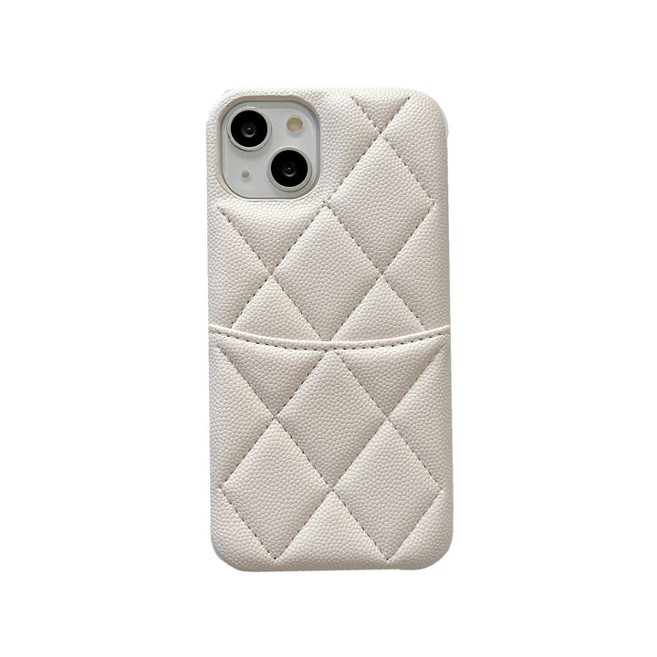 Classic Style Three-dimensional Rhombus Phone Case