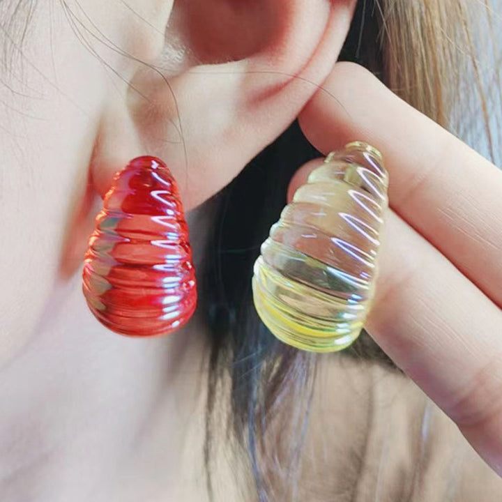 Boucles d'oreilles en acrylique