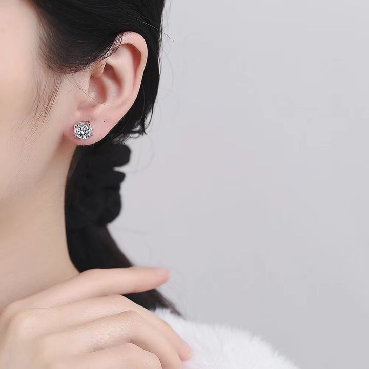 Angel Kiss Stud Earrings Special-interest Design