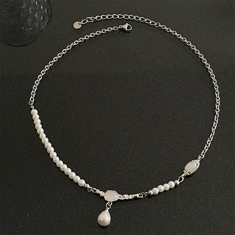 Specialintresse Design Water Drop Pearl Pendant Necklace