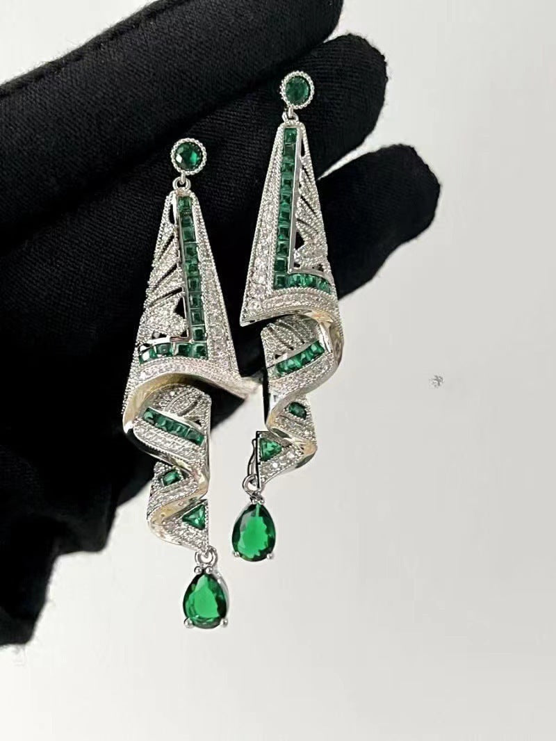 Women's Vintage Satin Style Earrings
