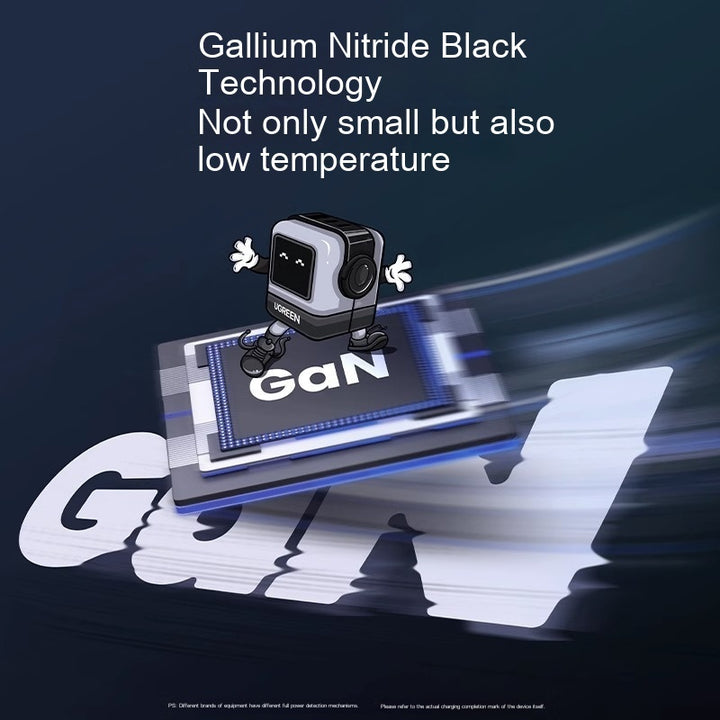Laptop 65W Gallium -Nitrid -Ladegerät