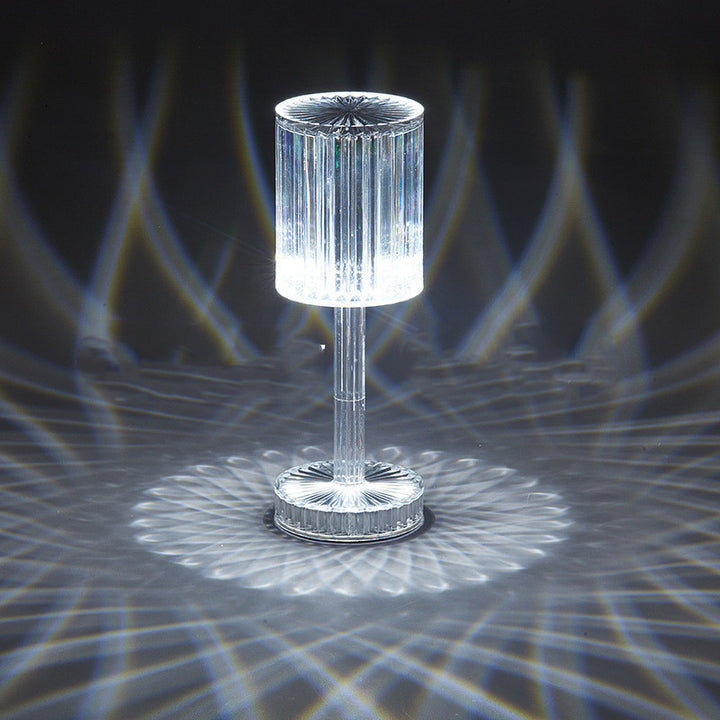 Diamond Crystal Lamp sovrum sovrum atmosfär ljus tyst bar bord atmosfär ljus