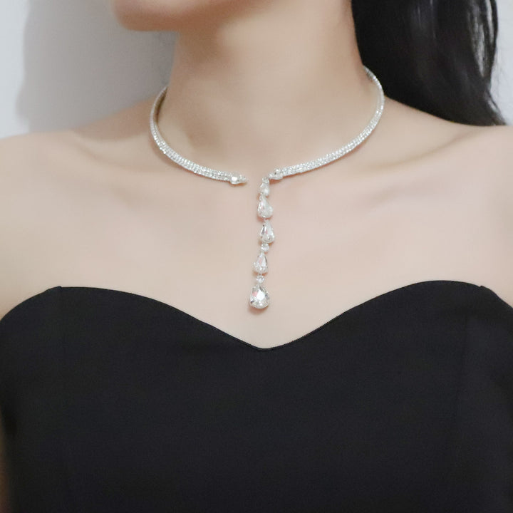 Diamant Water Drop Tasle Fashion Necklace