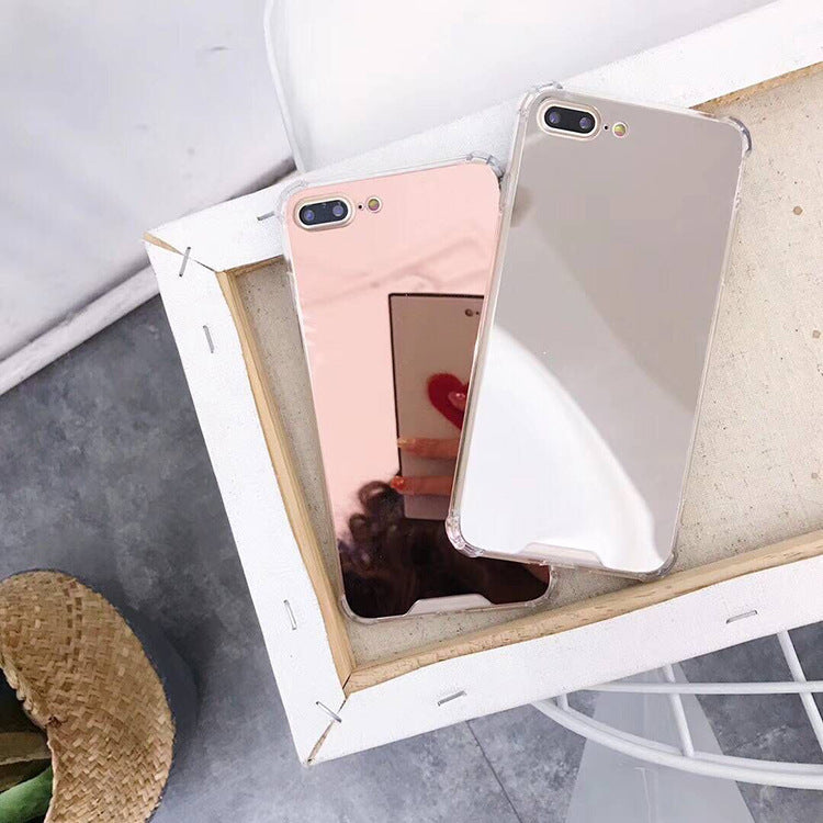 Coque miroir Étui de téléphone à protection douce tout compris tout compris