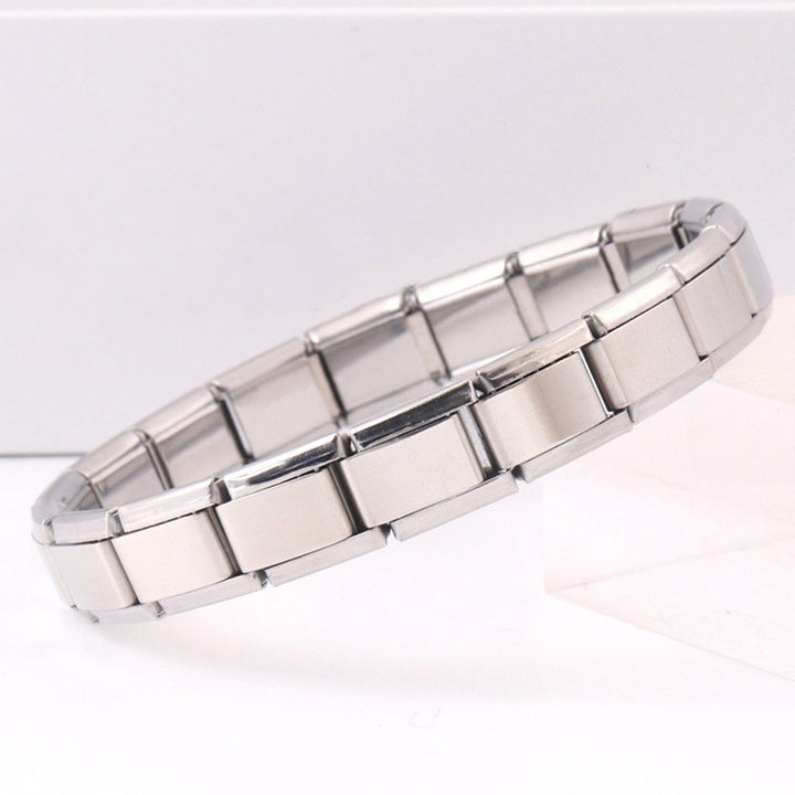 Brazalete de moda Material de acero inoxidable electroplacado pulsera personalizada extraíble
