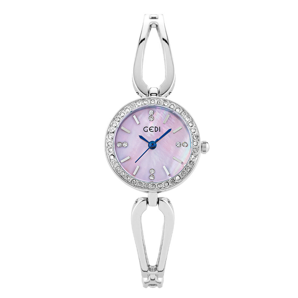 Reloj casual de cuarzo simple de cuarzo para mujeres