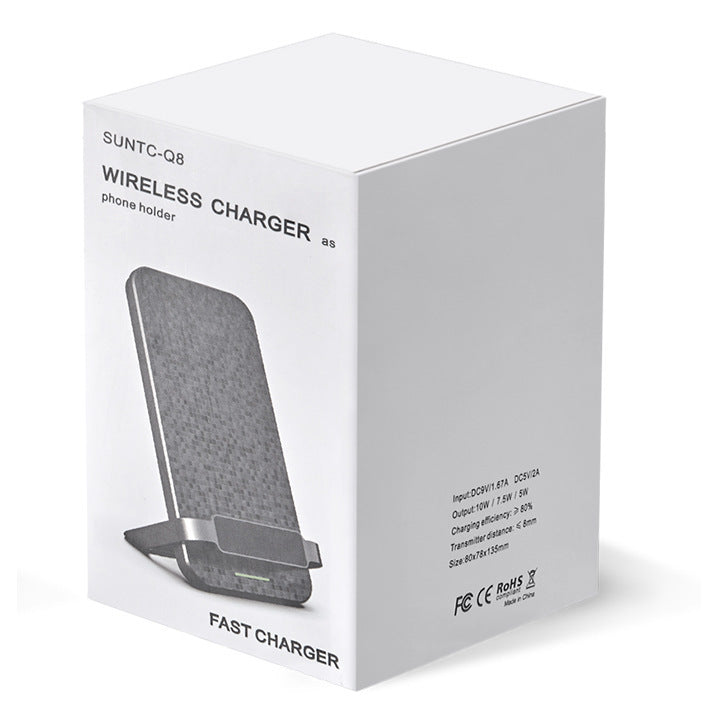 Q8 Black Wireless Charger Bracket