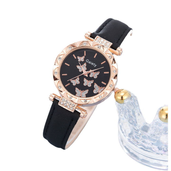 Frauenmode einfache Butterfly Digital Belt Watch