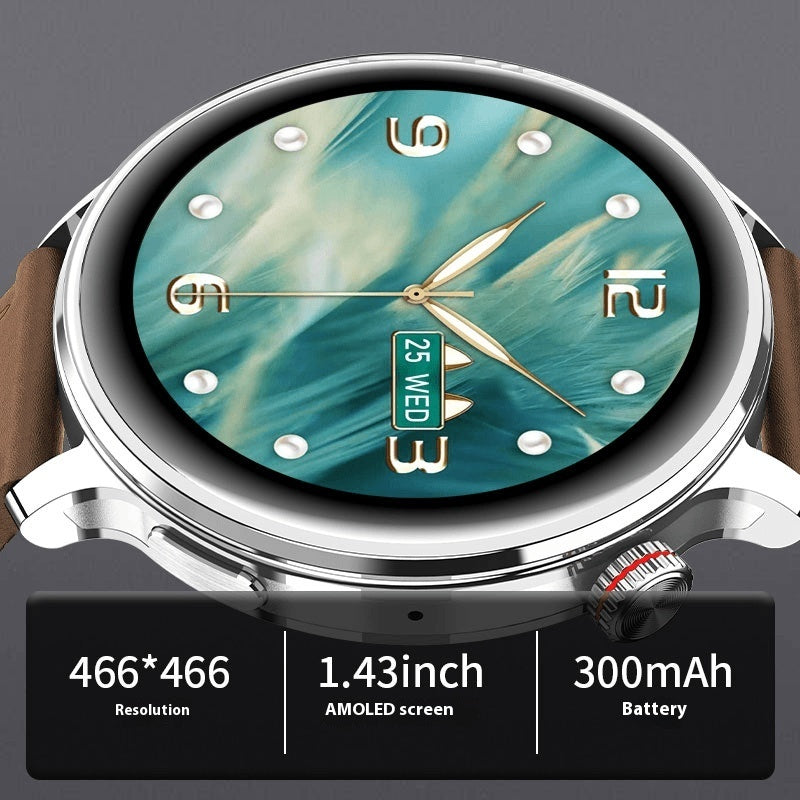 Ring Health Payment HD Navigation Waterproof Smart Watch