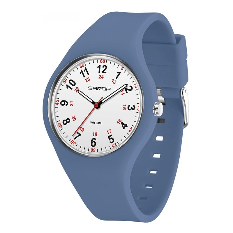 Élève du primaire Luminal étanche en silicone Watch en silicone