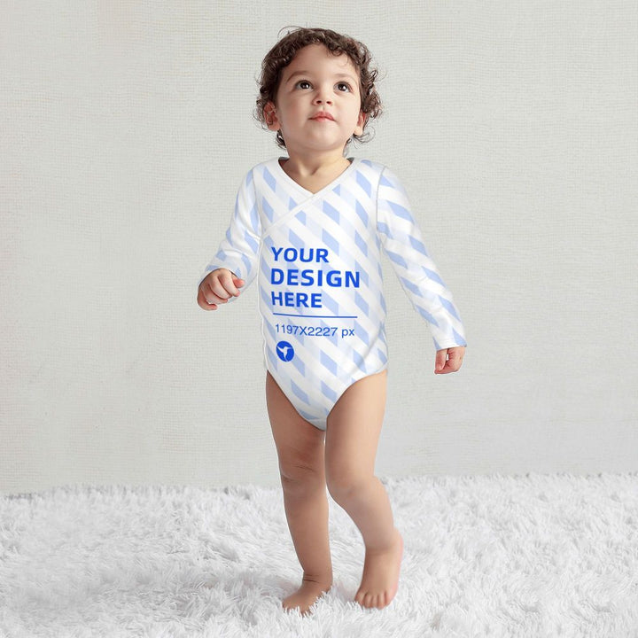 Soft And Skin-friendly Baby Cotton Long-sleeved Romper