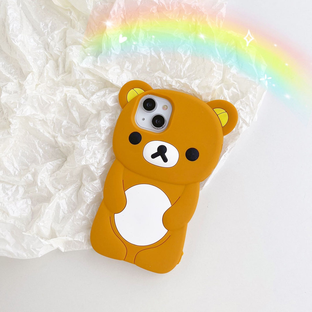 Easy Bear Silicone All-inclusive Phone Case