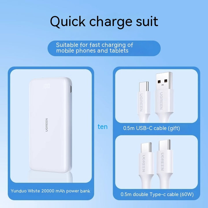 Super Large Capacity Mobile Power Supply 20000 MA Power Bank