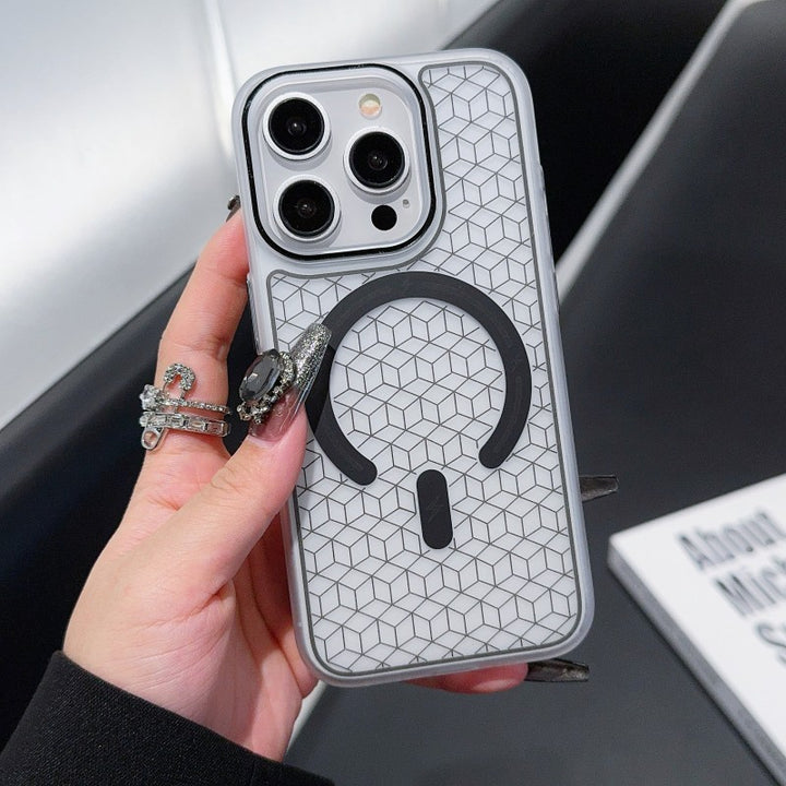 Frosted All-inclusive Drop-resistant Magnetic Phone Case