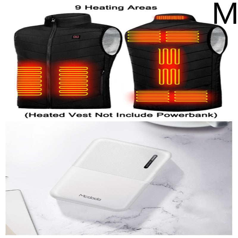 Power Bank 10000 mAh Heat Vest Mobile Power Bank