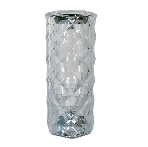 Creatief kristallen diamanten tafellamp oplaadbaar acryl slaapkamer bed