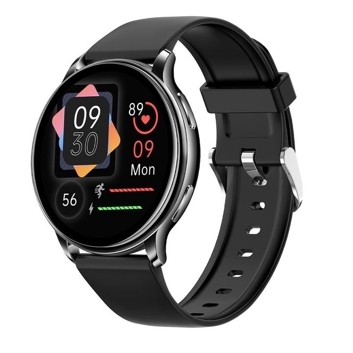 Smart Couple Watch Round Screen Bluetooth Bellen Hartslag Hartslag Blood zuurstof Slaapbewaking