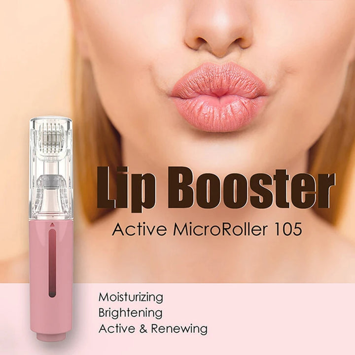 3 in 1 lipverzorging Roller naald Roller Lip Roller Baard Groei Roller Baard Haargroei Roller Behandeling Serum Aanvrager