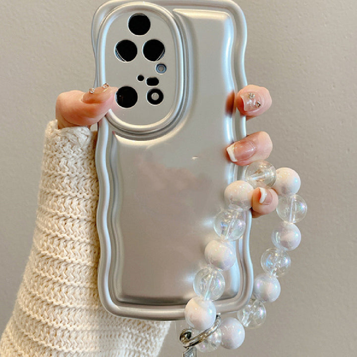 Моден калъф с електропластиран любовен телефон