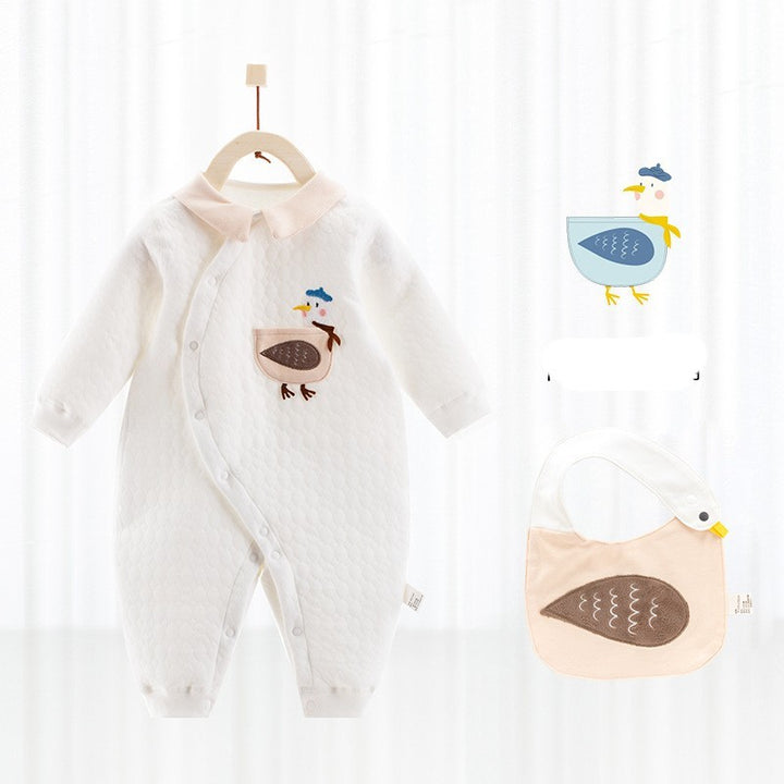 Cotton Clipe Térmico Onesie de seda recém -nascidos roupas de bebê