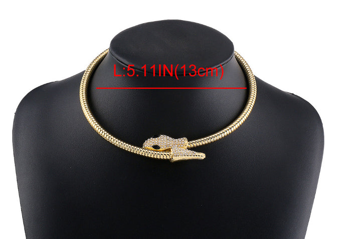 Women's Retro Exaggerated Snake Necklace