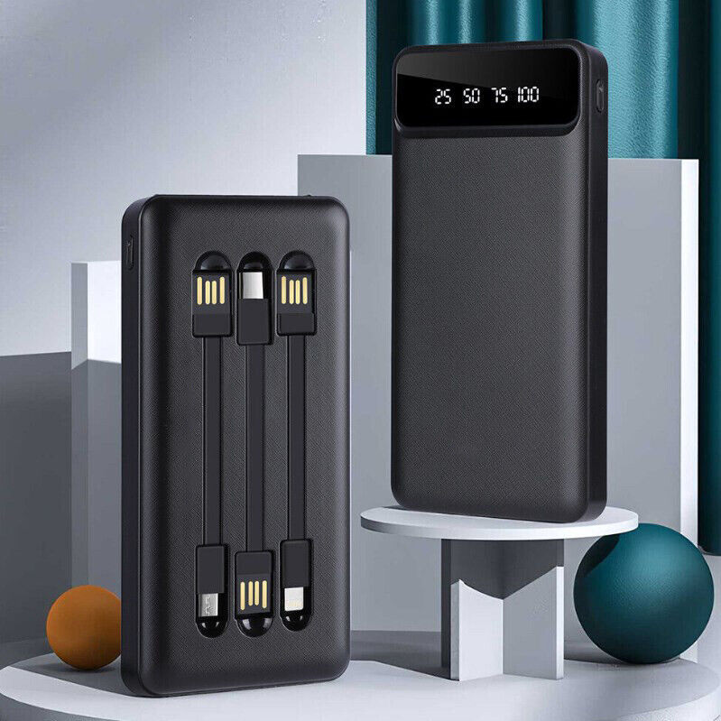 6000mah Mobile Power Bank Mobile Phone Backup Battery Convenient Charging UK